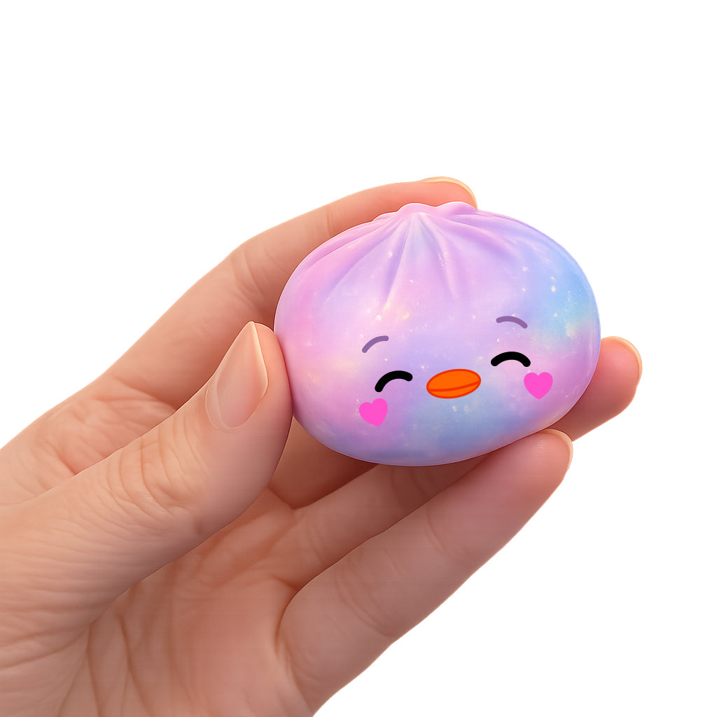 Hello Duck Dumplin Mini Tie dye Mystery Squishy Toy