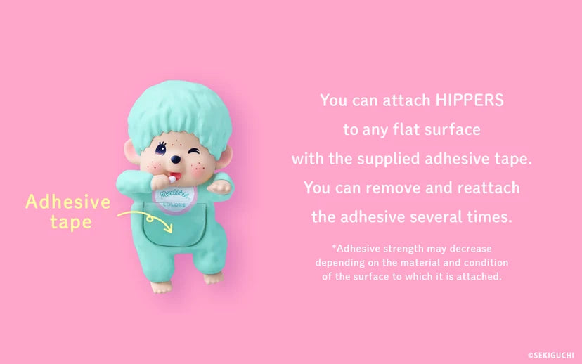 HIPPERS Monchhichi COLORS: Wink Series