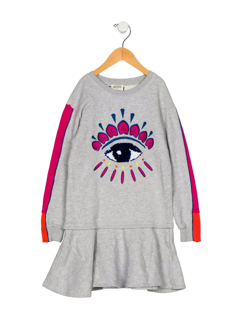 Kenzo Eye Sweatshirt Dress