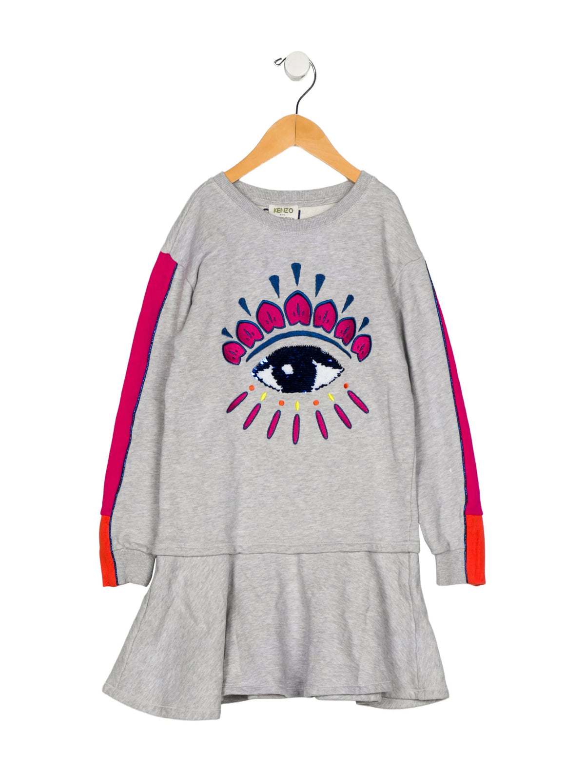 Kenzo Eye Sweatshirt Dress