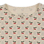 Cherry Motif Lin Frill Set