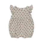 Coco Frill Romper Cherry Motif