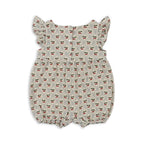 Coco Frill Romper Cherry Motif