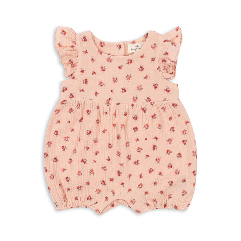 Coco Frill Romper Peonia Pink