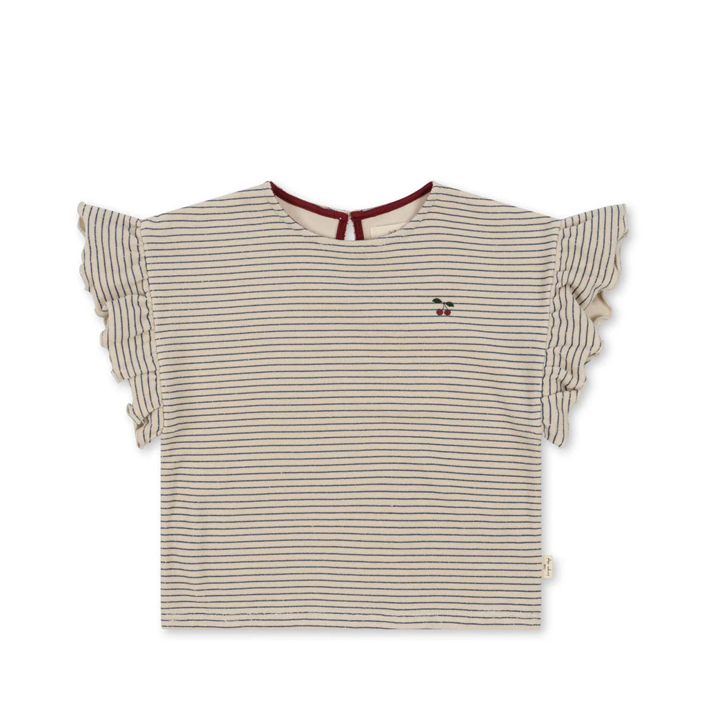 Itty Frill Tee GOTS Stripe
