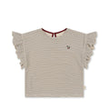 Itty Frill Tee GOTS Stripe