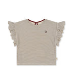 Itty Frill Tee GOTS Stripe