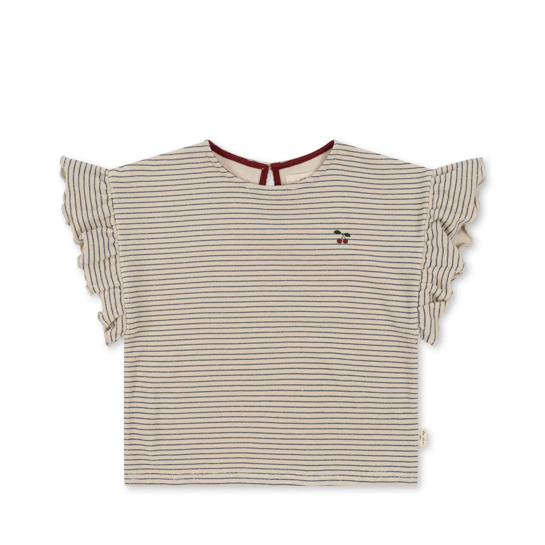 Itty Frill Tee GOTS Stripe