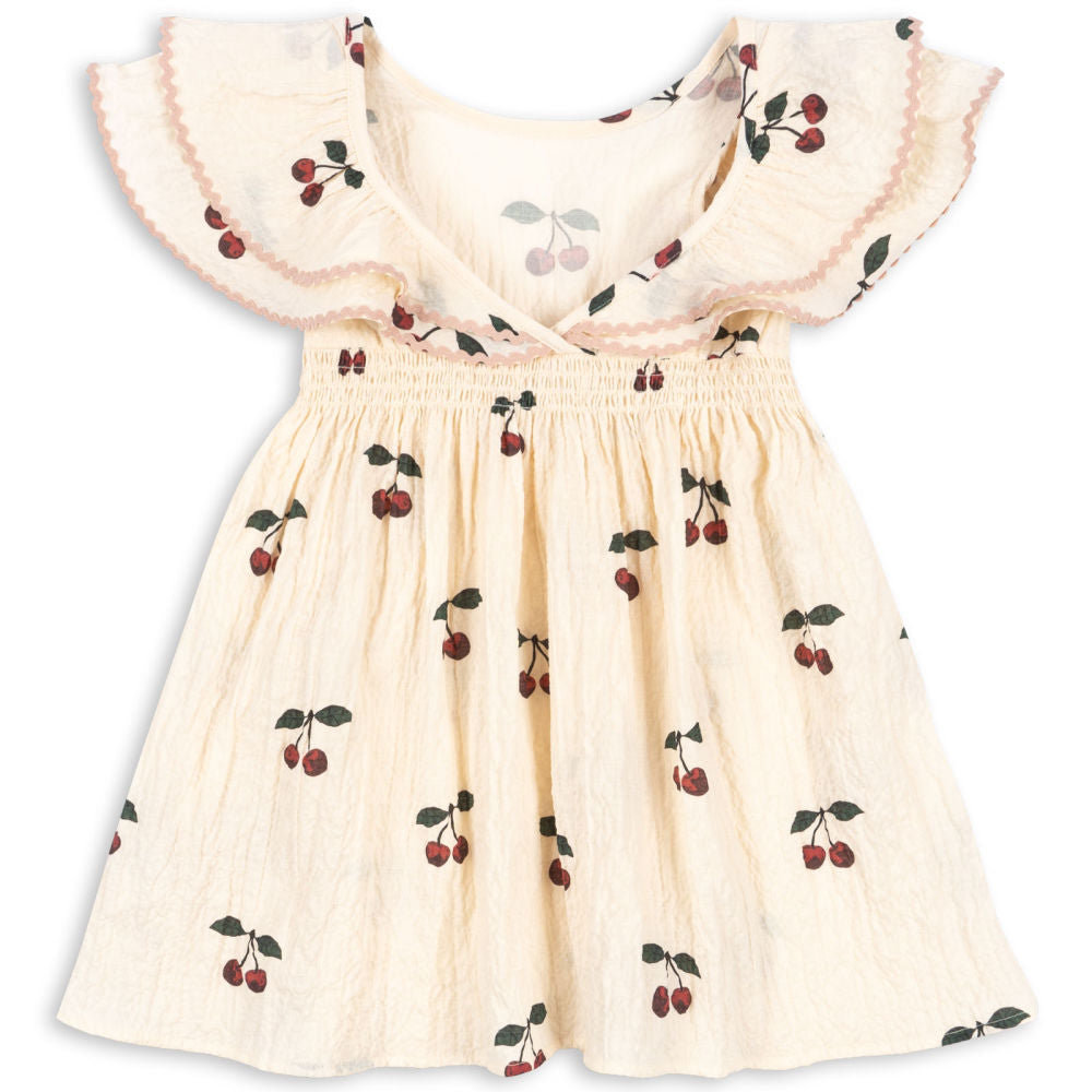 Elin Dress GOTS Ma Grande Cerise