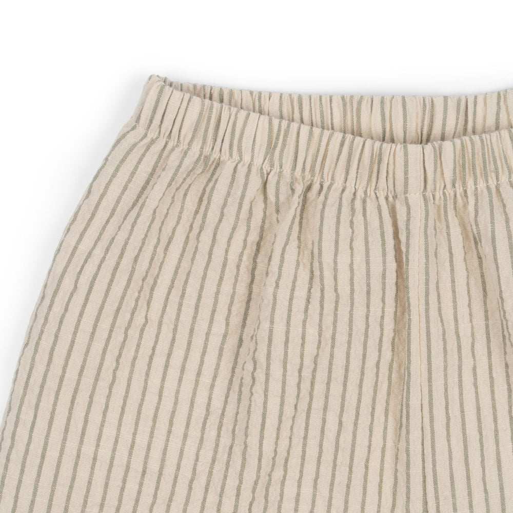 Elliot Shorts GOTS Tea Stripe