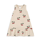 Lin Dress GOTS Ma Grande Cerise