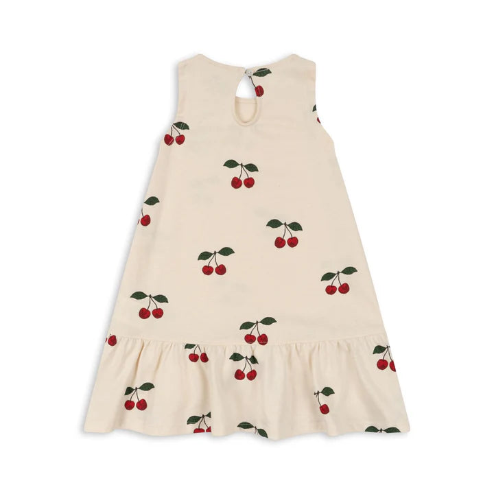 Lin Dress GOTS Ma Grande Cerise