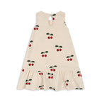 Lin Dress GOTS Ma Grande Cerise