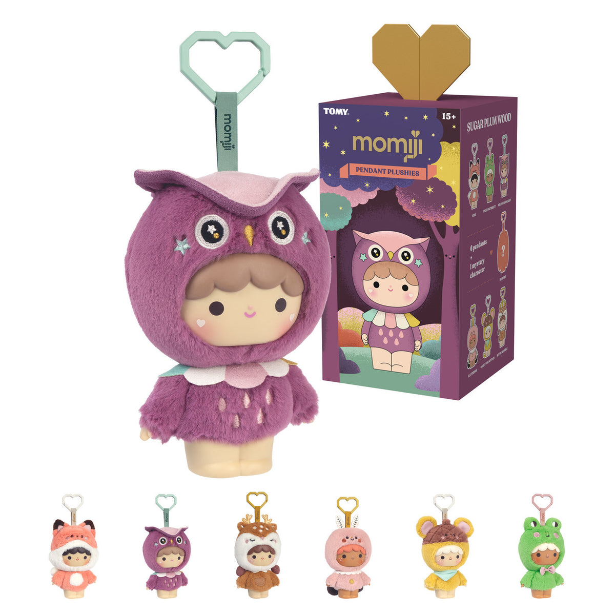 Momiji Sugar Plum Wood Pendant Doll Blind Boxes