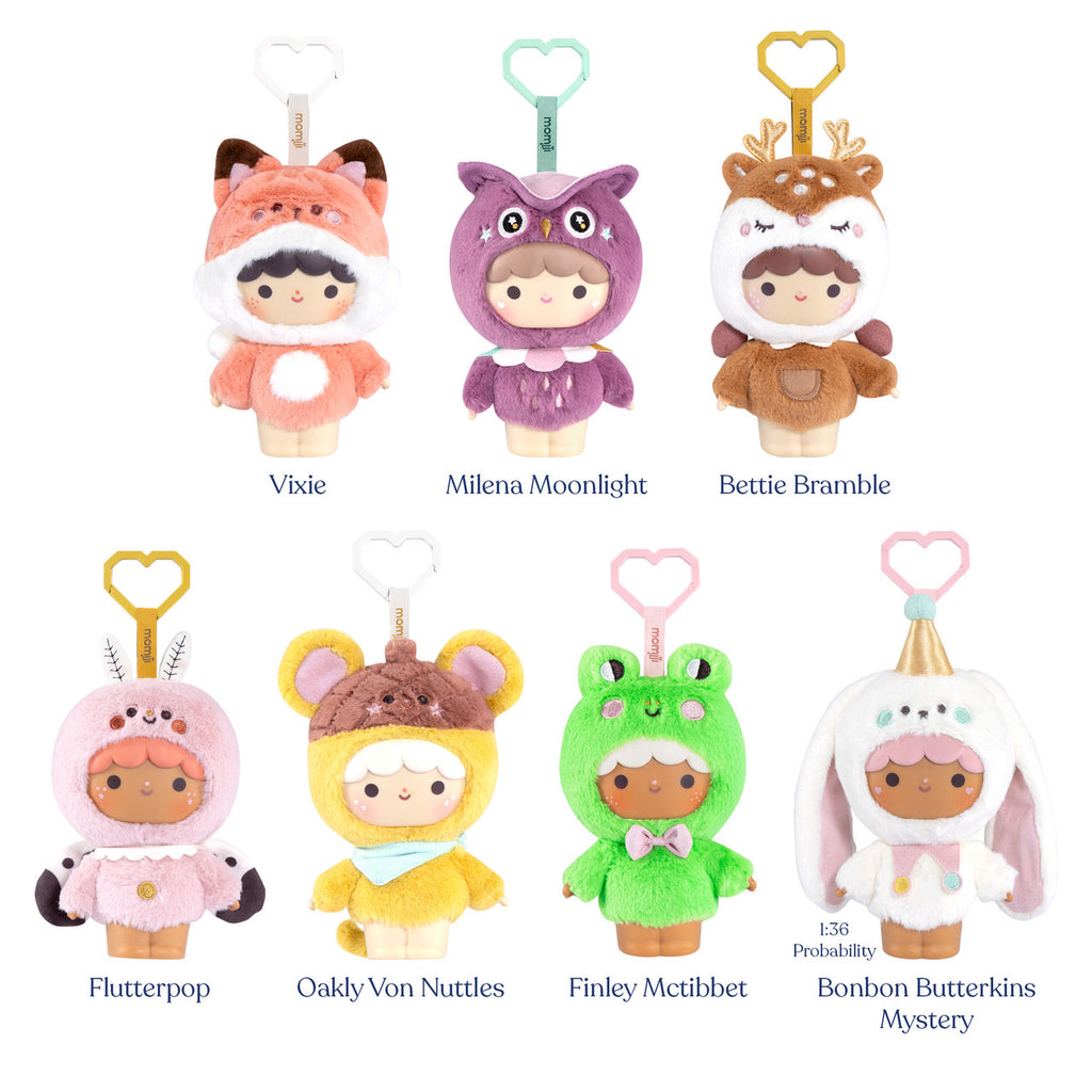 Momiji Sugar Plum Wood Pendant Doll Blind Boxes