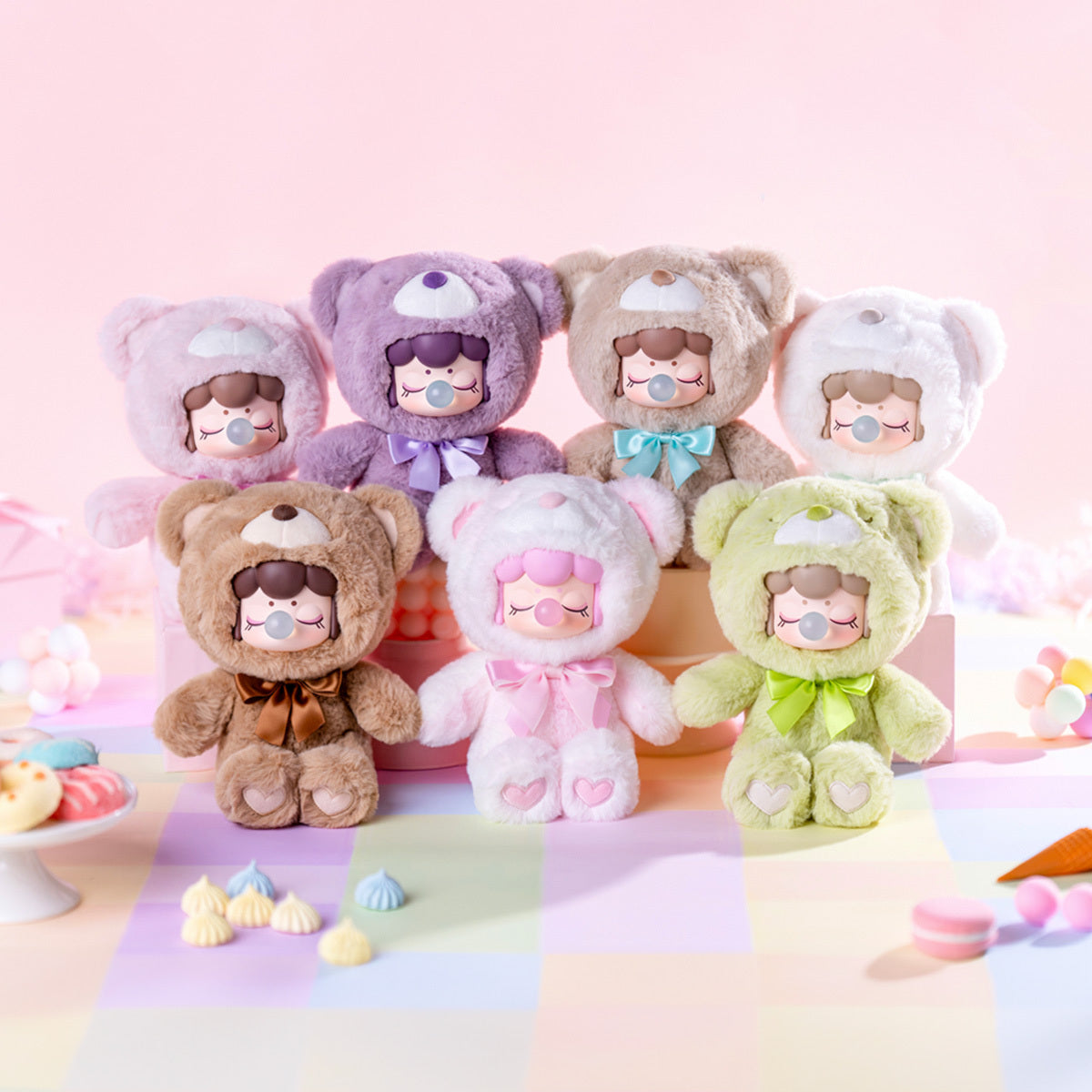 Rolife Surprise Plush Dolls - Nanci Colorful Chocolate Cutie Bears MNAXX