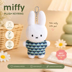 Miffy Pattern T-Shirt Plush Keychain