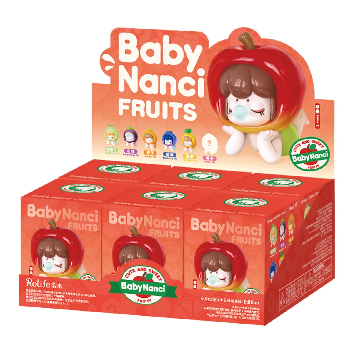 Rolife Surprise Figure Dolls - Baby Nanci Fruits NBXX