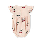 Elin Romper GOTS Ma Grande Cerise