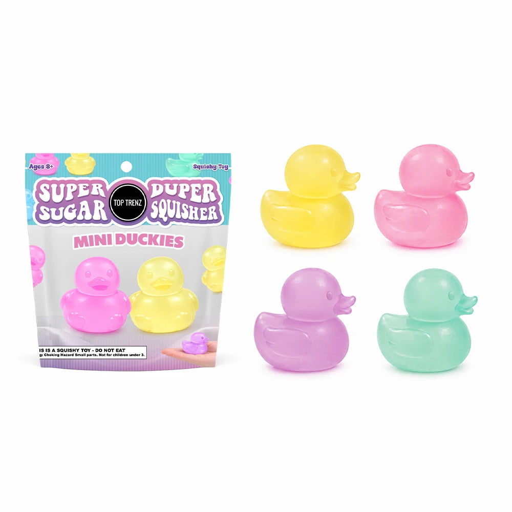 Super Duper Sugar Squisher - Mini Ducks 2-Pack