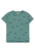 Sea Table Tee - Light Teal/Real Blue