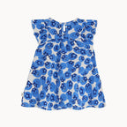 Maya Frill Shoulder Dress Blueberry