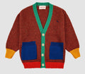 Color Block Cardigan