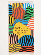 Blue Q Don’t Give Up Dish Towel