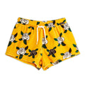 Roses Velour Shorts