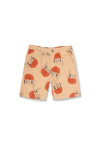 All Over Hermit Crab Printed Woven Bermuda Shorts