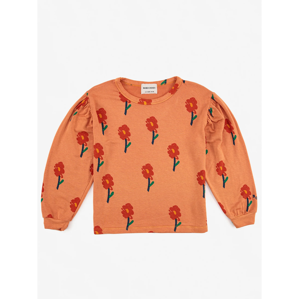 Flowers All Over Long Sleeve T Shirt