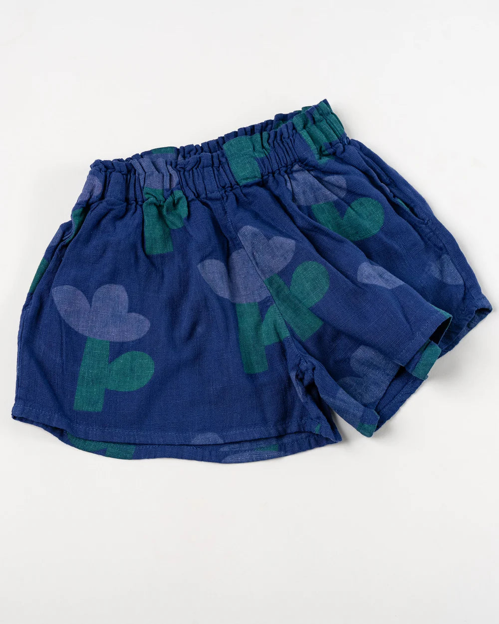 Sea Flower All Over Woven Shorts