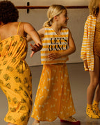 Let's Dance Striped Top