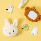 Miffy & Boris Plush Mirror Keychain – Soft Sherpa Edition: Boris