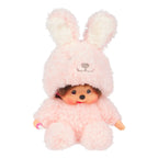 Monchhichi Sitting Fluffy Bunny Doll Plush