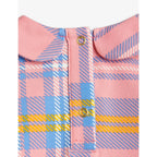 Check AOP Long Sleeve Body