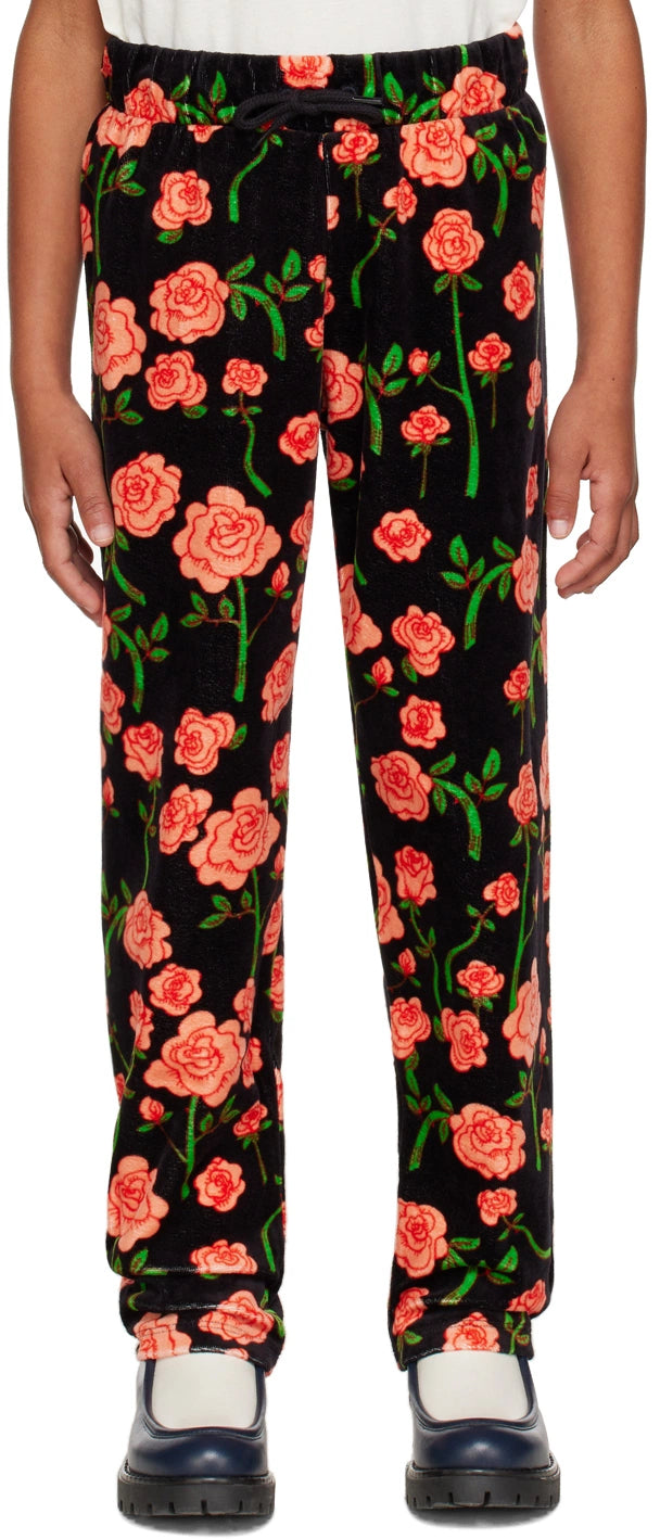 Roses Velour Trousers