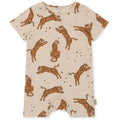 Basic Romper Tiger Sand