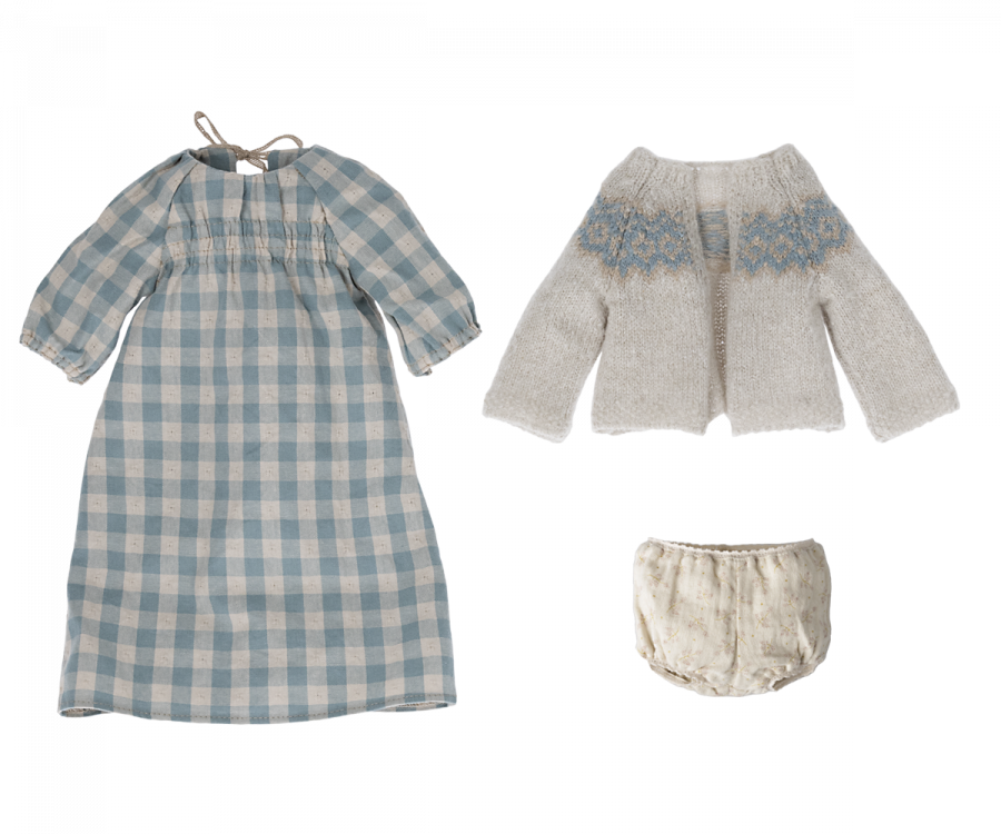 Maileg Dress and Cardigan - Size 4 Rabbits & Bunnies