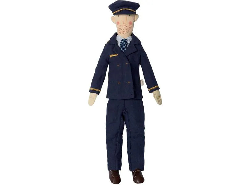 Maileg Pilot Suit Set - Ginger Family, Dad (Size 2)