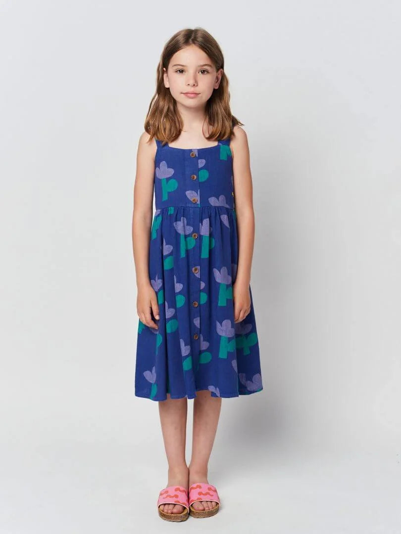 Sea Flower All Over Strap Dress