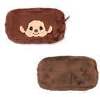 Square Plush Pouch (Official): Monchhichi