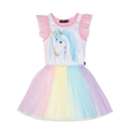 Blue Unicorn Singlet Circus Dress