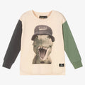 Rock N Roll Rex Long Sleeve T-Shirt Boxy Fit