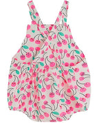 Marina Bubble Romper - Cherries