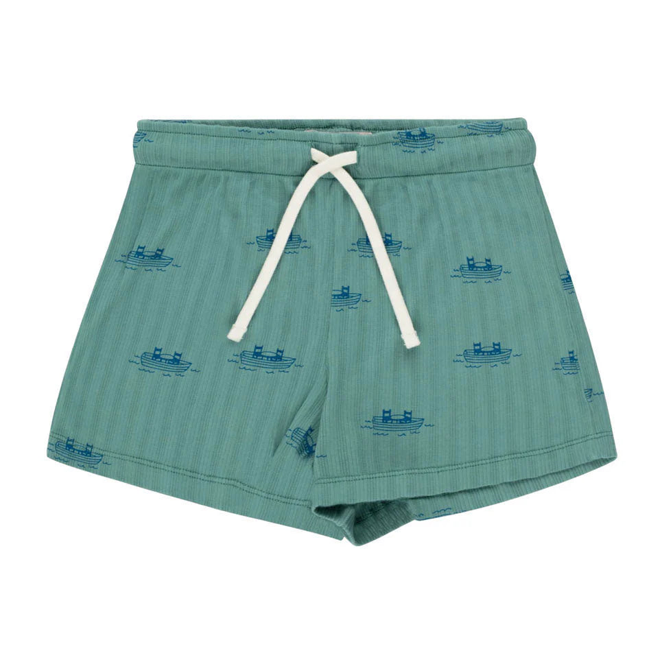 Sea Table Shorts - Light Teal/Real Blue