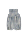 Kim Romper Captains Blue Check