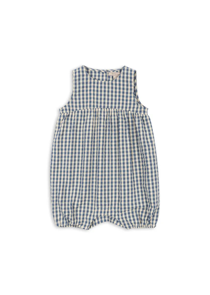 Kim Romper Captains Blue Check